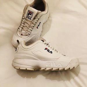 Barney’s new york chunky white filas